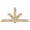 Ekena Millwork Redmond Rough Sawn Timber Gable Bracket, Douglas Fir, 72"W x 36"H x 6"D x 6"F, 12/12 Pitch GBW072X36X0606RED00RDF - alternate 1